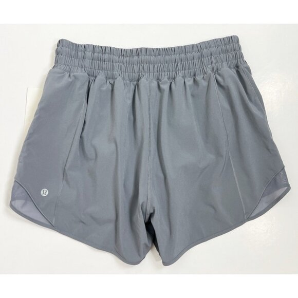 Lululemon NWT Hotty Hot High-Rise Lined Short 4" Solar Grey - Picture 2 of 8